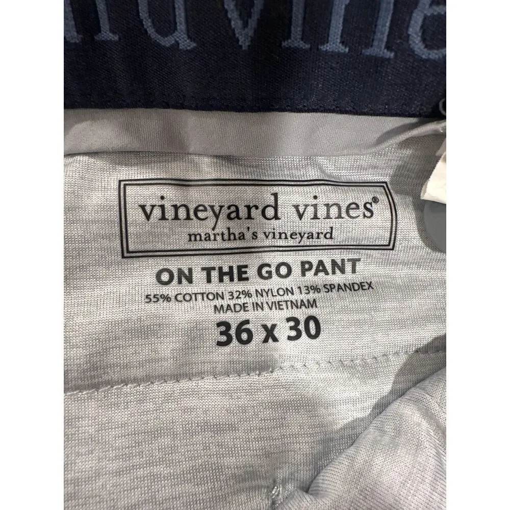 Vineyard Vines On the Go Pants Size 36 x 30